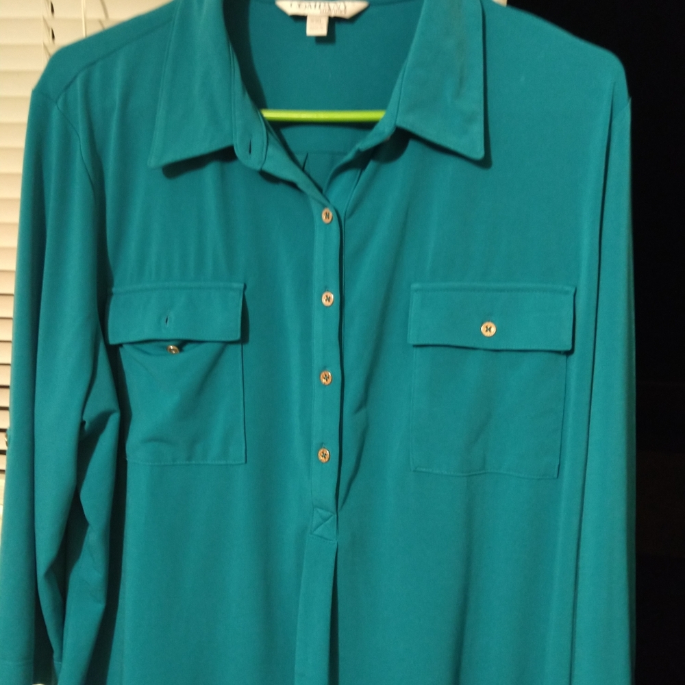 Ladies Ellen Tracy Co. Plus sized Blouse